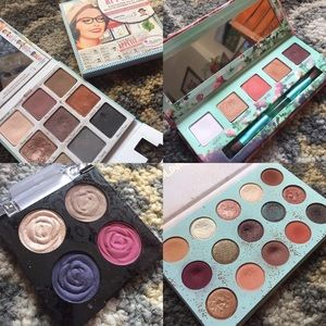 Bundle of 4 Assorted Brand Used Eyeshadow Palettes